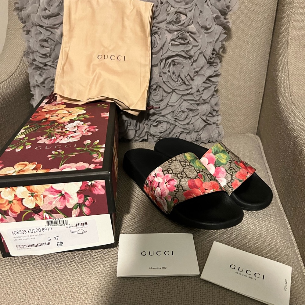 Authentic Gucci Slides